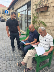 Xətai rayonunda  əhali arasında sosial işin təşkili və  mövcud sosial xidmətlər haqqında maarifləndirmə tədbirləri aparılmışdır