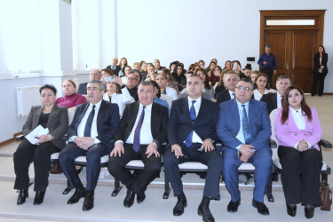 Xətai rayonunda akademik Zərifə xanım Əliyevanın anım gününə həsr olunmuş tədbir keçirilmişdir+VİDEO