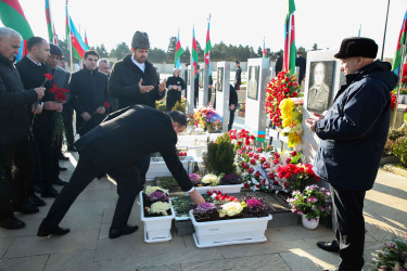 Şəhid Şükürlü Elvin Azad oğlunun xatirəsi anılıb