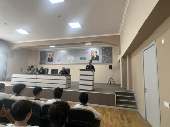 Oktyabr ayında Xətai rayon məktəblərində narkomaniya ilə mübarizəyə həsr olunmuş silsilə tədbirlər davam etdirilib