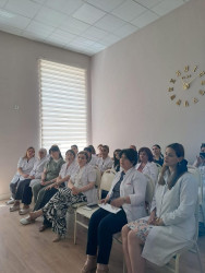 Xətai rayonunda Korrupsiyaya qarşı mübarizənin gücləndirilməsinə dair 2022─2026-cı illər üçün Milli Fəaliyyət Planı”nın 6.2-ci bəndinin icrasının təmin olunması məqsədilə silsilə maarifləndirmə tədbiri keçirilmişdir