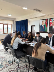 Xətai rayonunda aztəminatlı ailələrə ödənişsiz hüquqi yardım aksiyası keçirilib