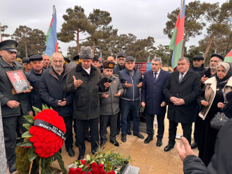 Vətən Müharibəsi şəhidi Şükürlü Elvin Azad oğlunun məzarını ziyarət olunub