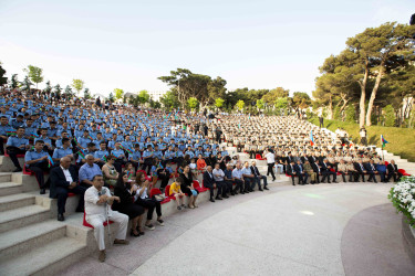 Xətai rayonunda hərbi-vətənpərvər mahnıların ifaçısı Şəmistan Əlizamanlının və Hərbi Orkestrin konsert proqramı təşkil olunub+VİDEO