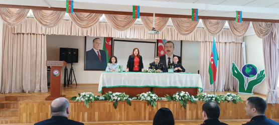 Xətai rayon məktəblərində "Narkomaniyaya "YOX" deyək" adlı silsilə tədbirlər keçirilib