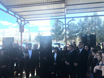 Vətən Müharibəsi şəhidləri Əsgərov Rüfət Mürvət oğlu və Rzayev Vüsal Tofiq oğlunun məzarları ziyarət olunub