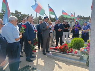 Vətən Müharibəsi şəhidi Əsgərov Rüfət Mürvət oğlunun doğum günündə məzarı ziyarət olunub