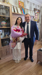 Xətai rayonunda 8 Mart – Beynəlxalq Qadınlar Günü münasibətilə şəhid ailələri ziyarət olunub