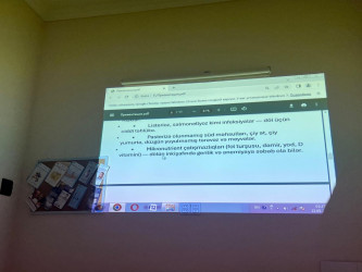 Xətai rayonunda xüsusi əhali qruplarının sağlam qidalanması ilə bağlı maarifləndirmə tədbiri keçirilib