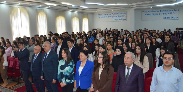Xətai rayonunda “Vətənpərvər gənclik parlaq gələcəyimizin təminatıdır” mövzusunda tədbir keçirilib