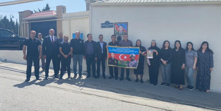 Xətai rayonunda Vətən müharibəsi şəhidi Kazımov Kamran Qurbanəli oğlunun adını daşıyan küçənin açılışı olub. 