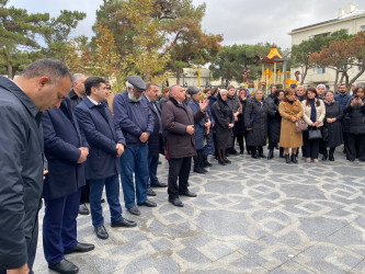 Vətən Müharibəsi şəhidi Xudiyev Tural Rəfayıl oğlunun anım günü qeyd edilib.