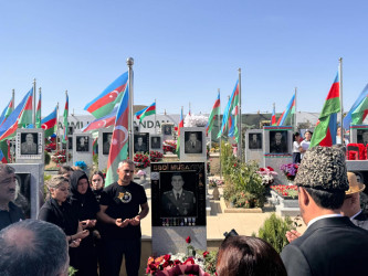 Vətən Müharibəsi şəhidləri Musayev Sədi Süleyman oğlu və  Şükürlü Elvin Azad oğlunun xatirəsi anılıb