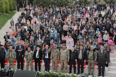 Xətai rayonunda Zəfər Gününə həsr olunmuş konsert proqramı və atəşfəşanlıq təşkil olunub+VİDEO