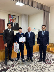 Xətai rayonunda “Heydər Əliyev və Azərbaycan tarixi” mövzusunda inşa müsabiqəsinin qalibləri müəyyənləşib