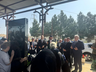 Vətən Müharibəsi şəhidi Niftəlizadə Niyamin Xaliq oğlunun anım günündə məzarı rayon ictimaiyyəti tərəfindən ziyarət olundu