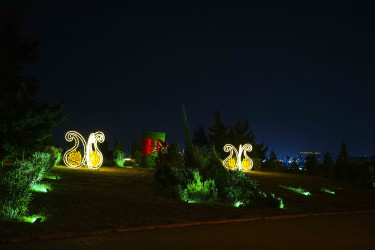 Xətai rayonunda Novruz abu-havası +VİDEO