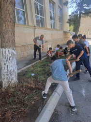 Xətai rayonunda daha bir iməcilik keçirilib