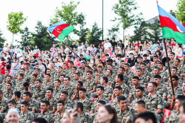 Xətai rayonunda Tovuz döyüşlərinə və Milli Qəhrəman İlqar Mirzəyevin 50 illik yubileyinə həsr olunmuş tədbir keçirilib+Video