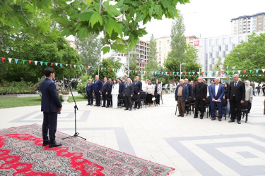 Xətai rayonunda “Azərbaycanım” Beynəlxalq VIII Uşaq və Gənc Rəsm Festivalı  keçirilib