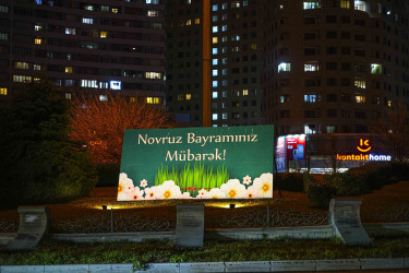 Xətai rayonunda Novruz abu-havası +VİDEO