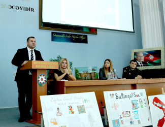 H.Əliyev adına liseydə “Narkomaniyaya ‘YOX!’ deyək” adlı maarifləndirici tədbir keçirilib