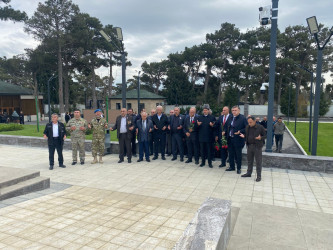Xətai rayonunda Antiterror şəhidi Daşdəmirov Sahib Natiq oğlunun xatirəsi anıldı