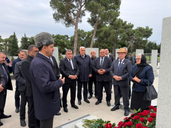 Vətən Müharibəsi Qəhrəmanı Mansurov Elçin Elşən oğlu və şəhid Abbaslı Arif Firuz oğlunun məzarları ziyarət olunub