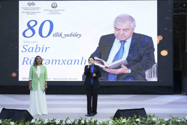 Xətai rayonunda Xalq şairi Sabir Rüstəmxanlının 80 illik yubileyinə həsr olunmuş təntənəli tədbir keçirilib+VİDEO
