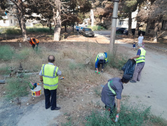 15 avqust 2026-cı il tarixində Xətai rayonunda təmizlik və abadlıq iməciliyi keçirilib