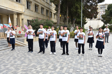 Xətai rayonunda təhsil və mədəniyyət müəssisələrində 27 Sentyabr – Anım Günü ilə əlaqədar silsilə tədbirlər keçirilib