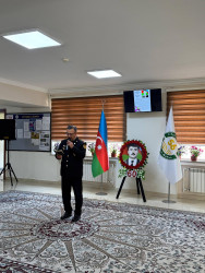 Xətai rayonunda Milli Qəhrəman Elşad Yəhyayevin anadan olmasının 60 illik yubileyi 56 nömrəli məktəbdə qeyd olunub