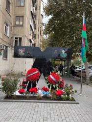 28 oktyabr 2026-cı il tarixində Vətən Müharibəsi şəhidi  Babayev İqbal Zəki oğlunun xatirə lövhəsinin qarşısında anım tədbiri keçirilib. 