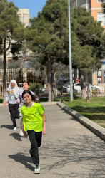 Xətai rayonunda əhalinin müxtəlif təbəqələri üçün fiziki aktivliyə dair maarifləndirmə tədbirləri keçirilib