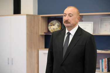 Azərbaycan Respublikasının Prezidenti İlham Əliyev “SABAH.city” innovasiya şəhərciyinin birinci mərhələsinin açılışında iştirak edib
