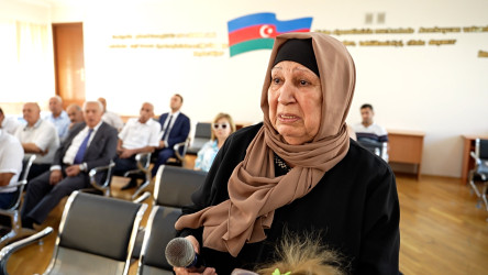 265 nömrəli məktəbdə RİH başçısının səyyar qəbulu keçirildi