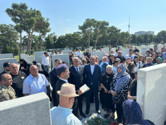 13.09.2026-cı il tarixdə Şəhid Səbuhi Əhmədovun xatirəsi anılıb