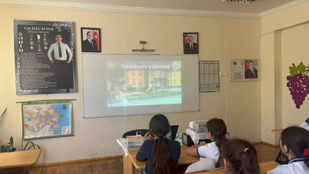 Xətai rayonunda “İnsan Hüquqları Aylığı” çərçivəsində maarifləndirici tədbirlər keçirilib