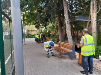 05.09.2026-cı il tarixində Xətai rayonunda təmizlik və abadlıq iməciliyi keçirilib