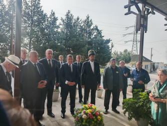19 oktyabr 2026-cı il tarixində Vətən Müharibəsi şəhidi Mahmudov Tamerlan Fuad oğlunun məzarı ziyarət edilib