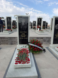 28.09.2026-cı il tarixdə Vətən Müharibəsi şəhidləri Musayev Sədi Süleyman oğlu, Şükürlü Elvin Azad oğlu, Rəhimli Kamil Vəli oğlunun məzarı ziyarət edilib