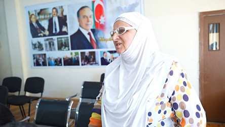 Rayon İcra Hakimiyyətinin başçısı 17 saylı tam orta məktəbdə vətəndaşlarla görüşü təşkil olunub