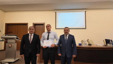 Xətai Rayon İcra Hakimiyyətində “Mülkiyyət hüququnun qorunması və Avropa Konvensiyası” mövzusunda təlim keçirilib