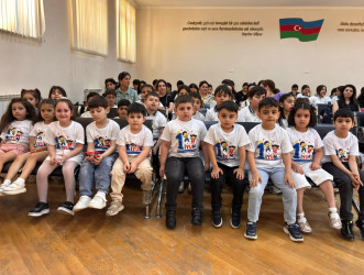 Xətai rayon ümumtəhsil məktəblərində "1 iyun-Uşaqların Beynəlxalq Müdafiəsi Günü" ilə bağlı silsilə tədbirlər keçirilb
