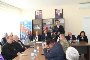 Xətai rayon Ağsaqqallar Şurası Ulu Öndər Heydər Əliyevə həsr olunmuş tədbir keçirib