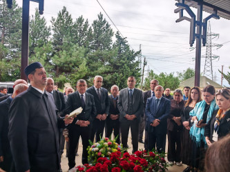 09 oktyabr 2026-cı il tarixində Vətən Müharibəsi şəhidi Niftalızadə Niyamin Xaliq oğlunun məzarı ziyarət edilib