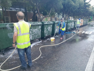 05.09.2026-cı il tarixində Xətai rayonunda təmizlik və abadlıq iməciliyi keçirilib