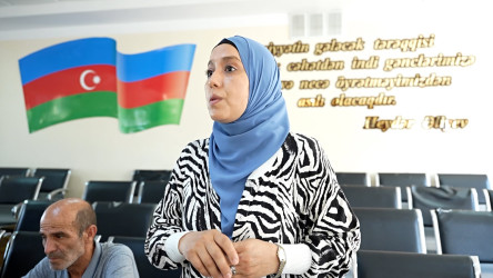 264 nömrəli məktəb-liseydə  RİH başçısının səyyar qəbulu keçirildi