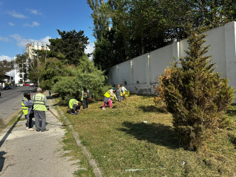 19 sentyabr 2026-cı il tarixində Xətai rayonunda təmizlik və abadlıq iməciliyi keçirilib.