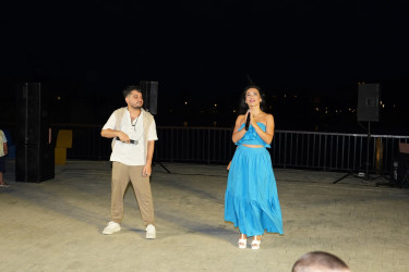 Xətai rayonunda Nizami parkında sakinlər üçün konsert proqramı təşkil olunub